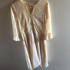 Lucy Paris cream dress